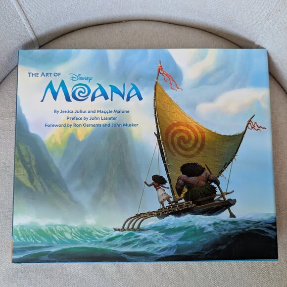 Disney Animation THE ART OF MOANA Book Hardcover 2016 - Picture 1 of 4